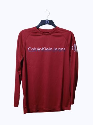 Full Sleeve T-Shirt by Taroka Red Full Sleeve T-Shirt by Taroka
