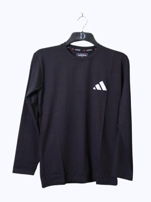 Black Full Sleeve T-Shirt by Taroka Black Full Sleeve T-Shirt by Taroka