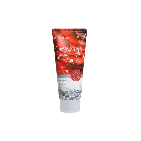 3w Clinic Rose Water Cleansing Foam 100ml 3w Clinic Rose Water Cleansing Foam 100ml
