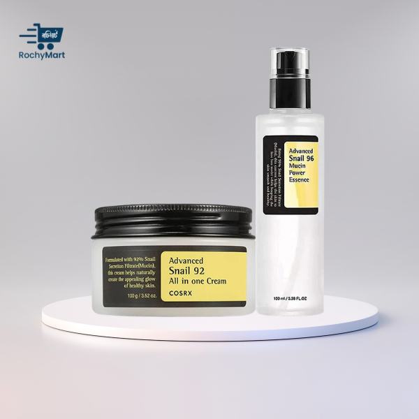 Cosrx Advanced Snail Cream and Essence – Combo 100ml
