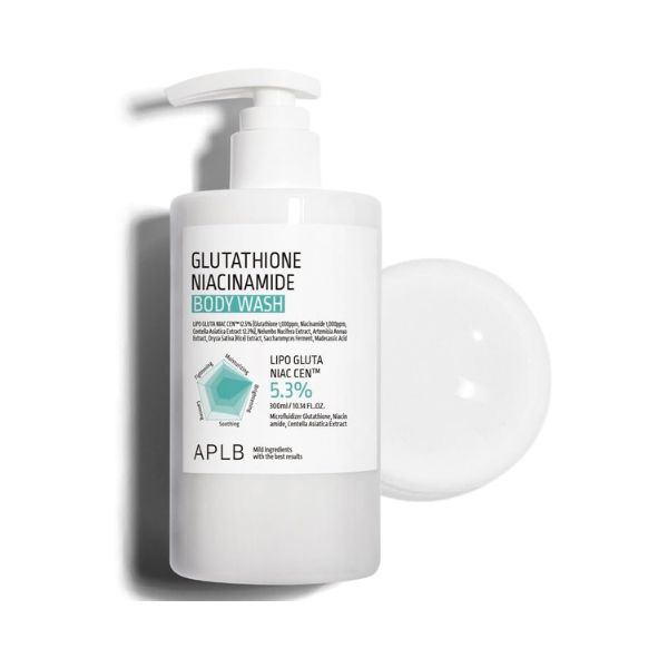 Aplb Glutathione Niacinamide Body Wash 300 ml