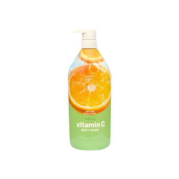 Happy Bath Tangerine Vitamin C Body Wash 750g